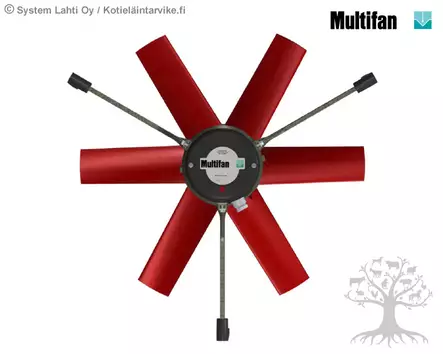 Multifan Hormipuhallin 50cm - Ilmastointi, Jäähdytys - P4E50AAM11100 - 2