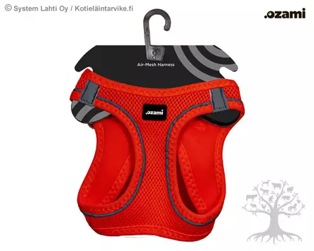 Ozami Air-Mesh Valjas Orange - Koiran Y-/ H valjaat - 605.5023 - 1