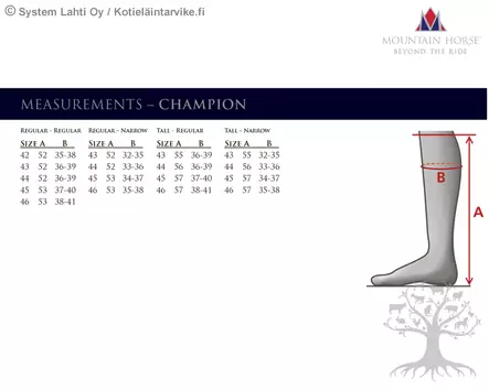 Mountain Horse Ratsastussaapas Champion M'S - Ratsastussaappaat - 02185 - 2