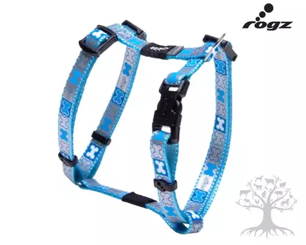 Rogz Pentuvaljas Reflecto Blue - Koiran Y-/ H valjaat - 617.9320M - 1