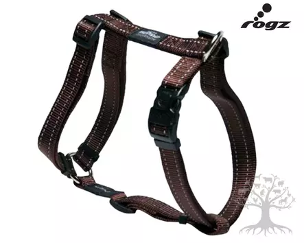 Rogz Valjas Utility Reflective Brown - Koiran Y-/ H valjaat - 617.1170M - 2